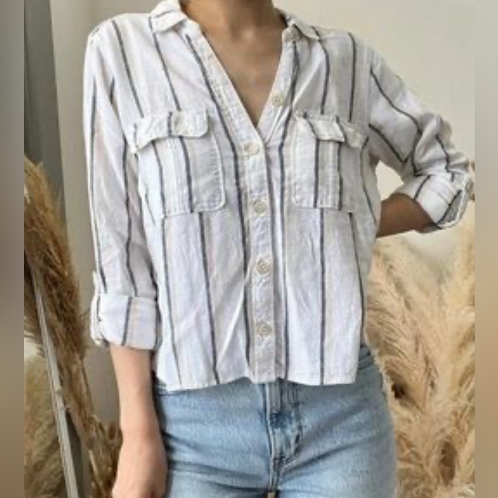 Abercrombie and Fitch Linen button down